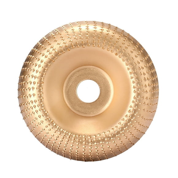 4'' Grinder Wheel Disc Wood Shaping Wheel Wood Grinding Disk for Angle Grinders with 16mm/0.63in
