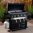 Walmart Blackstone Griddle With Air Fryer "Blackstone Outdoor 36"" Griddle Grill with Dual Air Fryer and Hood