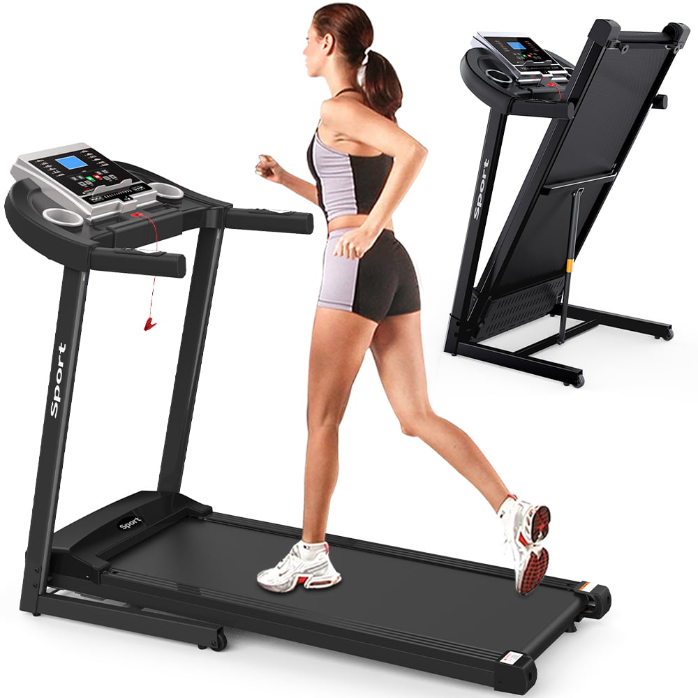Details about   2.0HP Folding Treadmill for Home Electric Motorized Running Machine LCD Monitor* 