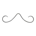 thumbnail image 2 of Milageto 4xSeptum Mustache Nose Mustache Septum for Valentine Birthday Summer Black, 2 of 8