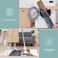 thumbnail image 6 of Blue Boho Abstract and Plant Pattern Kitchen Rugs Sets Of 3,Kitchen Runner Rugs Non Skid Washable,Decorative Kitchen Floor Mats for Kitchen,Sink,Laundry,17"x30"+ 17"x47" + 17"x59", 6 of 6