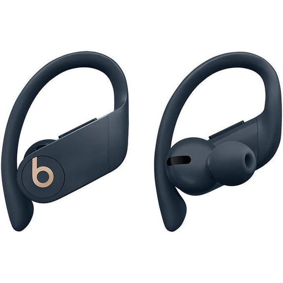 Restored Beats Powerbeats Pro Totally Wireless Earbuds, Secure Fit, Sweat & Water Resistant, Navy Color