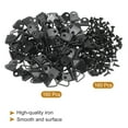 thumbnail image 3 of Uxcell 160Pcs Anillos Triangulares de Hierro para Colgar Cuadros con Tornillos, Gancho Decorativo Pequeño de Un Solo Orificio Color Negro, 3 of 6