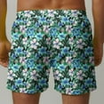 thumbnail image 6 of Odeerbi Mens Swim Trunks Hawaiian Tropical Print Bord Shorts Summer Beach Swimming Trunks Loose Beach Shorts with Pocket Swimming Pants Mint Green, 6 of 6