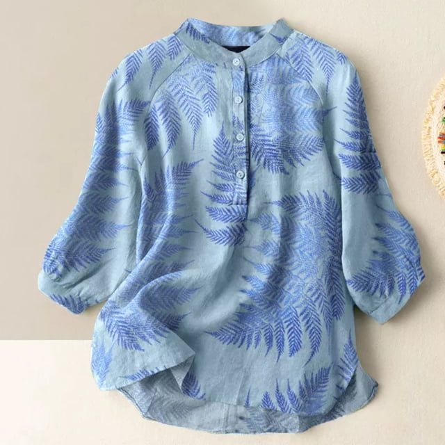 Mefallenssiah T-Shirt Décontracté Mode pour Femmes Manches Courtes Col en V Chandail en Molleton Blouse