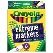 Angle View: Crayola Extreme Marker Set, 8-Colors