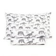 thumbnail image 4 of Kids Rule 4 Piece Sheet Set Dinosaur Xray, Grey - Full, 4 of 7