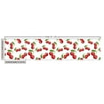 thumbnail image 2 of Fruit Sofa Upholstery Fabric by the Yard, Cherry Design Fresh Berry Fruit Summer Green Garden Macro Digital Print, Decorative Fabric for DIY and Home Accents, White Vermilion Green by Ambesonne, 2 of 4