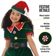 thumbnail image 3 of Morph Workshop Elf Dress Green Girls Halloween Costume For Girl Green 4-6 Years, 3 of 4
