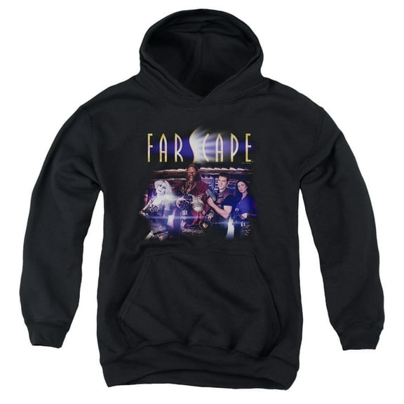 Farscape Flarescape Youth Pullover Hoodie Sweatshirt Black