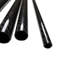 thumbnail image 5 of 2 Carbon Fiber Tubes - 16mm x 14mm x 500mm - 3K Roll Wrapped 100% Carbon Fiber Tube Glossy Surface 2 Tubes, 5 of 10