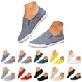 thumbnail image 5 of XIMIN Mens Leisure Loafers Slip-On Flat Shoes Comfortable Slip on Shoes Cap Toe Breathable Walking Spring Autumn Loafers Casual Fashion Moccasins, 5 of 5