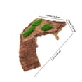 thumbnail image 2 of DECORNIJIA Aquatic Turtle Resin Basking Platform with Sloped Design for Easy Climbing in Aquarium, 2 of 6