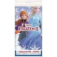 thumbnail image 3 of Unique Disney Frozen 2 Rectangular Plastic Table Cover - 54" x 84" 1 Pc. - Stunning Rectangular Plastic Table Cover, Featuring Elsa & Anna, 3 of 3