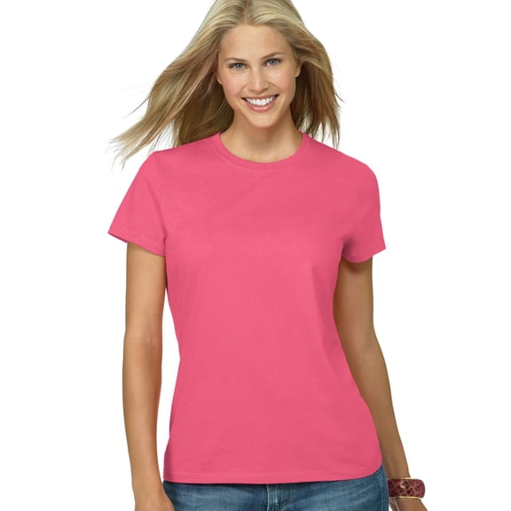 Hanes Women Crewneck Short Sleeve fashion t shirts