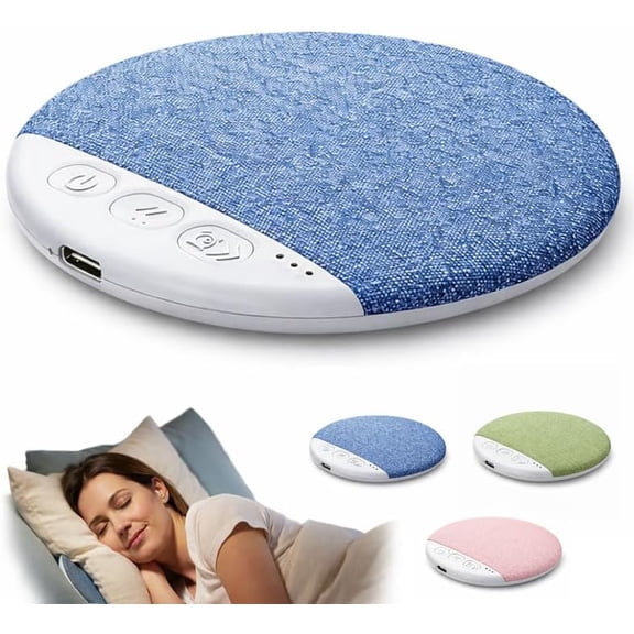 2026 Ultra-Thin Pillow Speaker for Sleeping, Bluetooth 5.4 Flat Speaker with 40mm Driver, White Noise Timer, 48H Battery Life