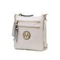 thumbnail image 1 of MKF Collection MKF-0229WH Angelina Crossbody Bag, White, 1 of 1