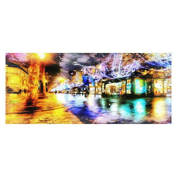 Design Art Streets of Paris Canvas Art