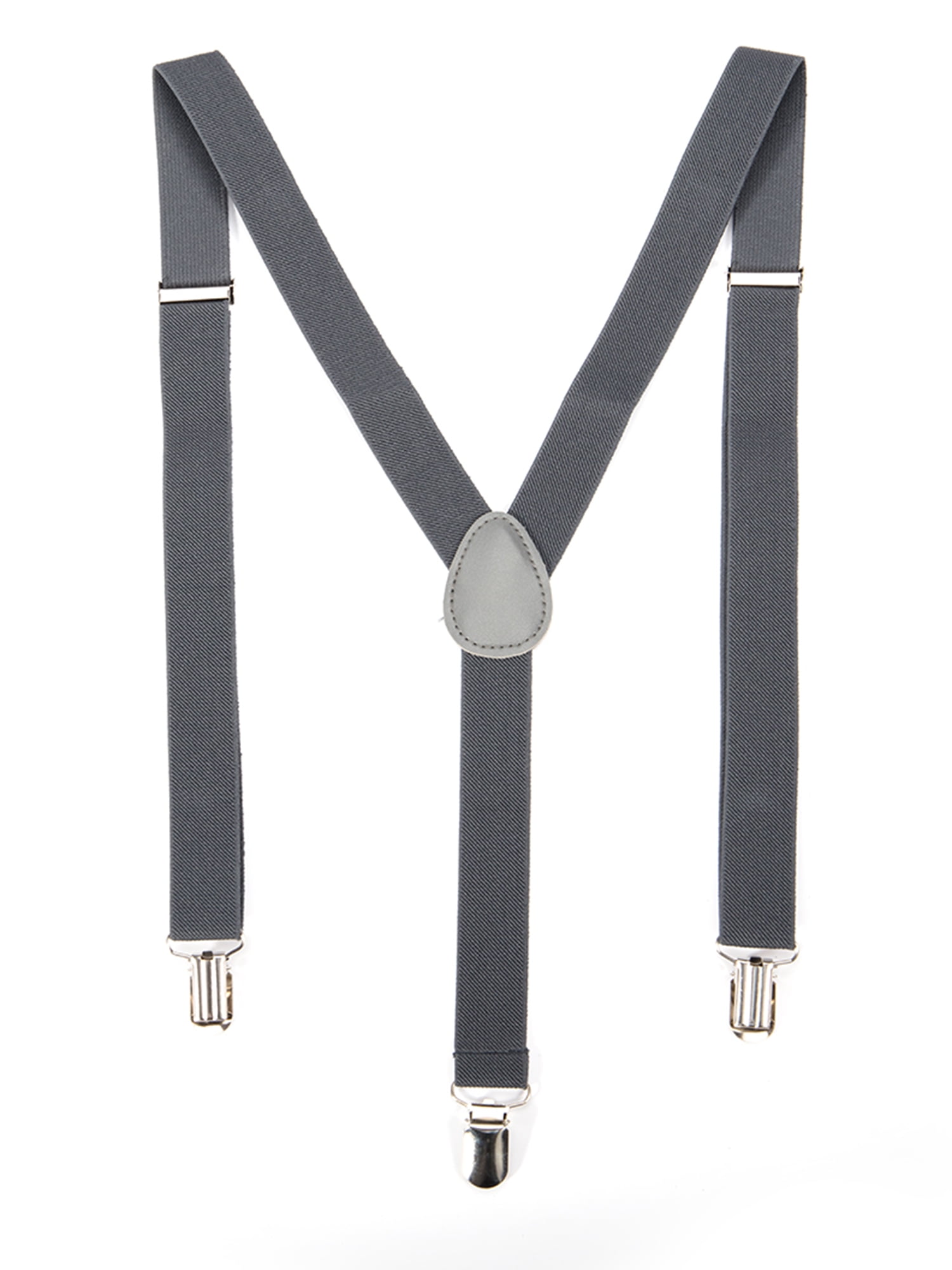 10 Colors Slim Skinny Thin Clip-on Suspenders Elastic Y-Shape Adjustable Braces 