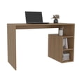 thumbnail image 5 of Depot E-Shop Benson Desk, 3 Shelves, Light Pine, 5 of 7