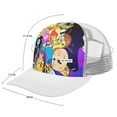 thumbnail image 2 of Adventure Time Adult Baseball Cap Adjustable Sun Visor Hat Prints Trucker Hats Skull Cap Headwear for Men Women, 2 of 6