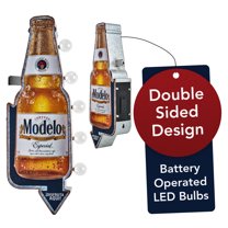 American Art Decor Metal LED Modelo Especial Marquee Sign - 25" x 8.5" x 4"