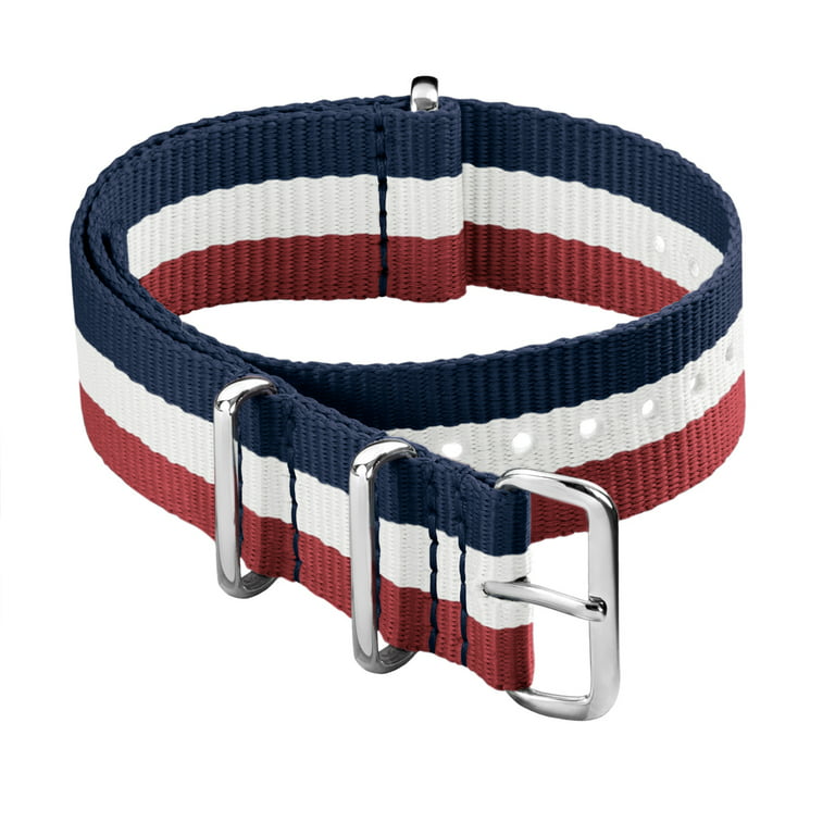 Archer Watch Straps - Classic Military Style Nylon Watch Strap - Choice of  Color and Size (18mm, 20mm, 22mm, 24mm)