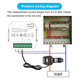 thumbnail image 3 of Medidor de potencia inteligente Tuya Wifi con pinza transformadora de corriente, 2 canales, 80 A, vatímetro doméstico, 3 of 4