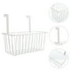 thumbnail image 3 of 1pc Iron Art Multifunctional Storage Basket Iron Flower Pot Holder (White), 3 of 6