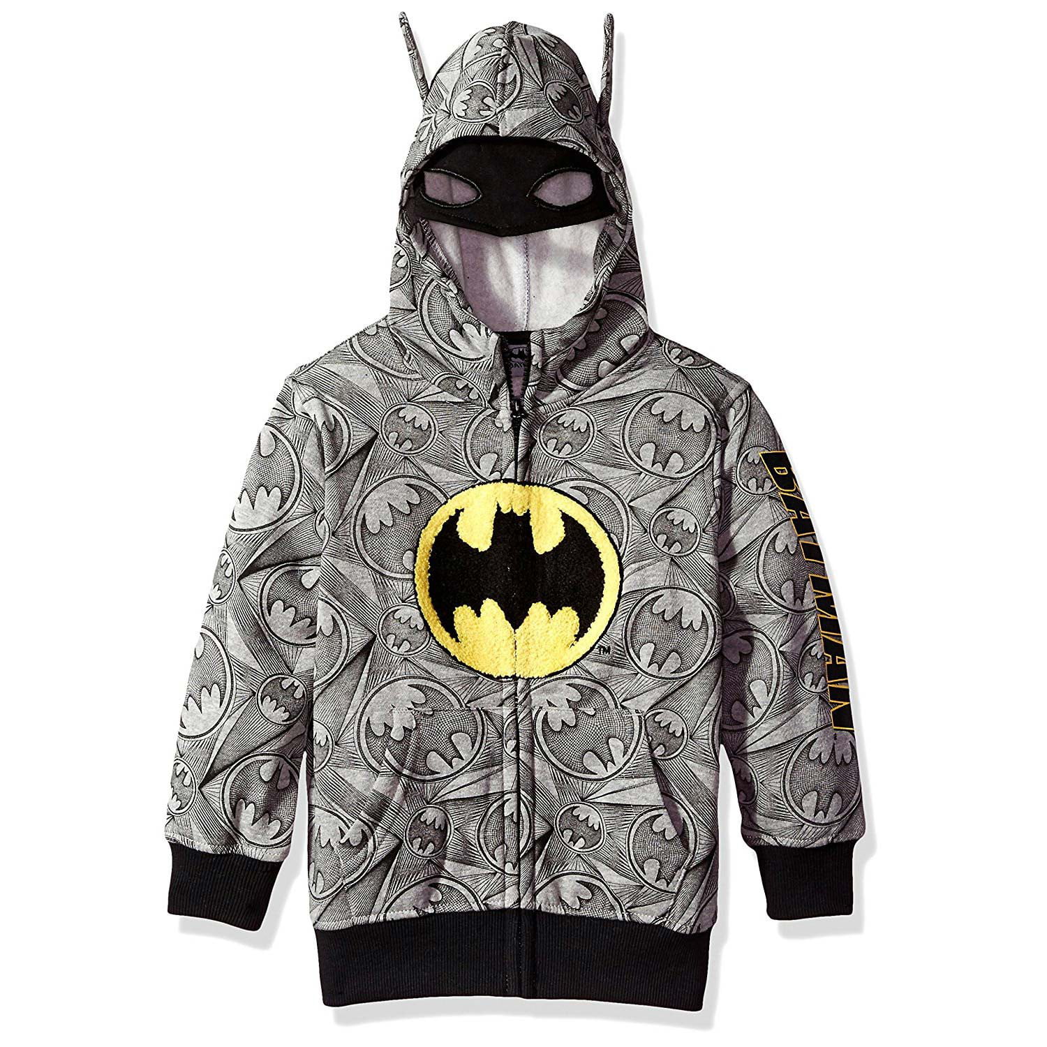Tapijt munitie Amfibisch Batman Grey Big Boys Costume Hoodie-10/12 - Walmart.com