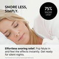 thumbnail image 3 of Mute Snoring Nasal Dilator | Large 3 Pack | Snore Less & Sleep Better | Nasal Strip Alternative | Comfortable Breathing Aids for Better Sleep & Improved Airflow, 3 of 7