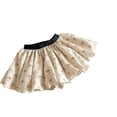 thumbnail image 2 of NAISIBABY Kids Girls Skirt, Cute Prints Elastic Waist Fashion Puffy Summer Pleated Skirt Beige Size 10, 2 of 5