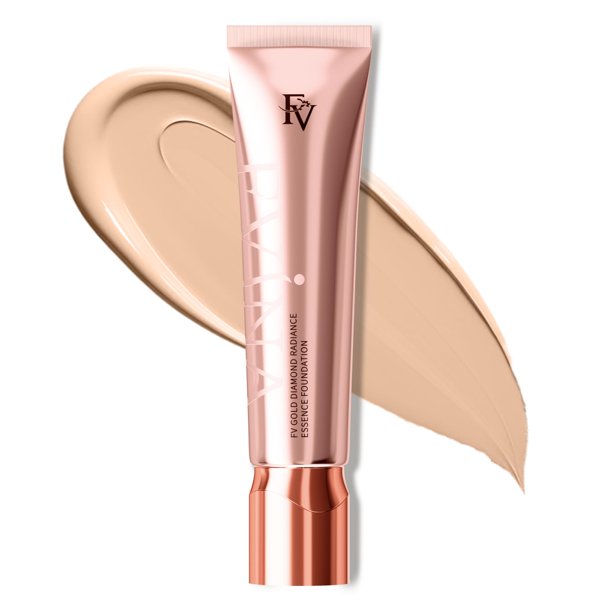 FV Flawless Matte Liquid Foundation completa y base sin aceite Maquillaje Fórmula hidratante Base de larga duración para todo tipo de piel (trigo 1.05FL.OZ)