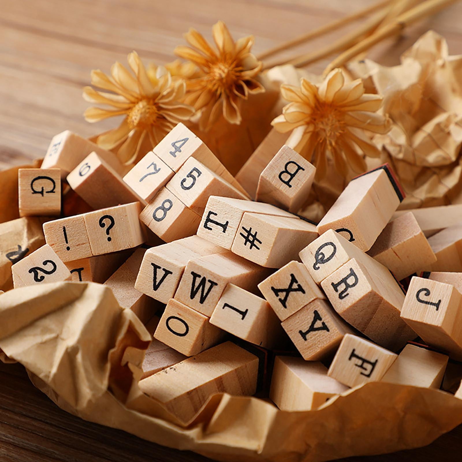 PATIKIL Juego De Sellos De Números 0-9 Desmontables – Tamaño Grande Para Álbumes De Recortes Y Aula