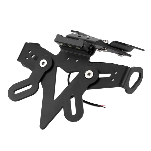 Soporte de matrícula para Yamaha, soporte de matrícula trasera Soporte de matrícula de motocicleta Soporte de matrícula trasera Artesanía superior