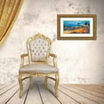 thumbnail image 3 of Keiflin, Roger 14x9 Gold Ornate Wood Framed with Double Matting Museum Art Print Titled - Vue sur la mer, 3 of 4