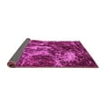 thumbnail image 2 of Ahgly Company Indoor Square Abstract Pink Modern Area Rugs, 6' Square, 2 of 4