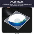 thumbnail image 4 of 9 estuches dobles para CD y DVD, de acrílico, transparentes., 4 of 6