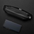 thumbnail image 2 of Bolsa Riñonera para correr riñonera deportiva informal reflectante para senderismo al aire libre (negro) Ehuebsd Para Estrenar, 2 of 8