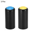 thumbnail image 3 of Microphones Battery Cover, Mic Battery Screw on Cap Cup Cover for PGX24 SLX24 PG58 BETA58 Wireless Blue Yellow 2Pcs, 3 of 3