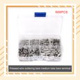 thumbnail image 3 of Eigraketly 600 uds, terminales de prensado de 0,5mm²-6mm², casquillos impermeables, Terminal de Cable prensado, tubos de soldadura, traje de Suministros de soldadura, 3 of 6