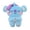 Blue, variant on Soft Cute Blue Koala Plush Toy with Pink Bow | Novelty Plushie Gift for Kids & Toddlers, Easter Birthday Party Present, Nursery Playroom Decoration