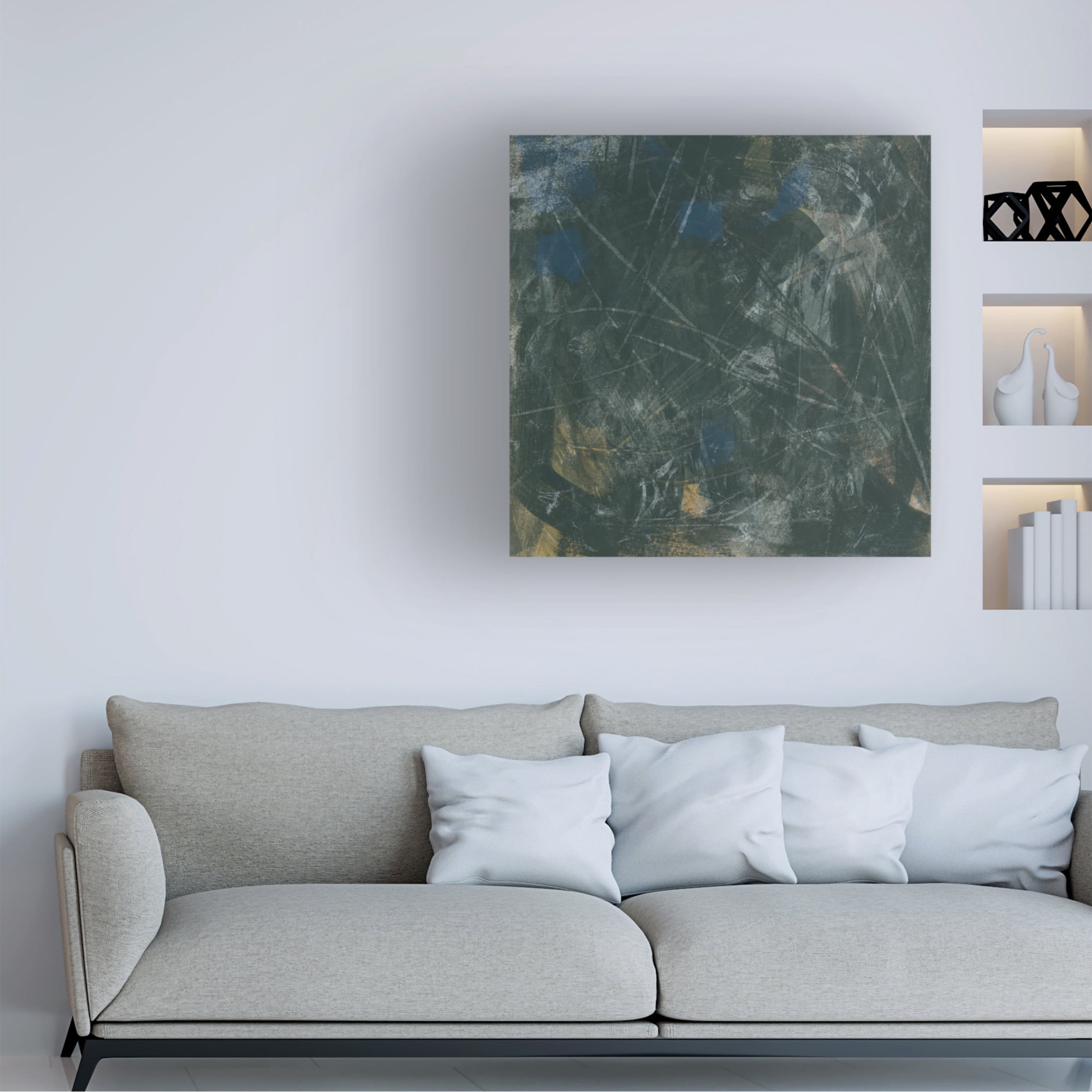 Trademark Fine Art June Erica Vess  Midnight Constellation II Canvas Wall Art
