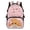 Capybara Boba Pattern, variant on Mermaid Scale Dolphin Print School Backpack for Boys Girls Ages 6-18 Large Capacity Water Resistant Bookbag for Elementary Middle High School Daily Use