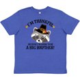 thumbnail image 3 of Inktastic Thanksgiving Brother Announcement Thankful Youth T-Shirt, 3 of 5