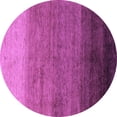 thumbnail image 1 of Ahgly Company Indoor Round Abstract Purple Modern Area Rugs, 8' Round, 1 of 4