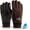 Brown, variant on Thermal Gloves, Mens Leather Winter Gloves Thick Warm Fleece Lined Windproof Cold Proof Touchscreen Gloves for Cycling Driving Running Camping Hiking