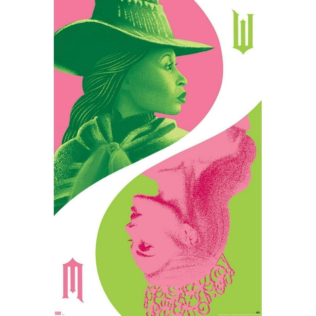Wicked - Reflection Wall Poster with Push Pins, 22.375" x 34"