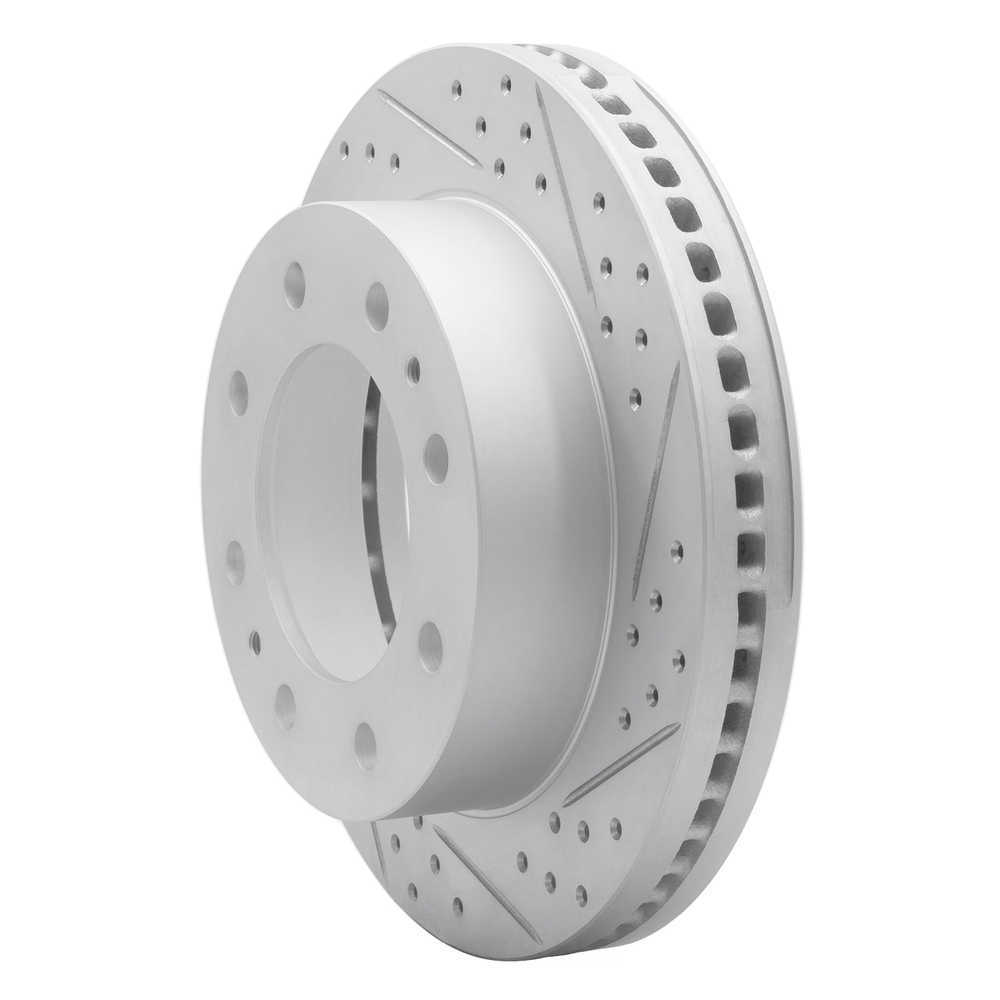 Dynamic Friction Company 830-48051R DFC Geoperformance Rotor - Drilled and Slotted
