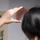 thumbnail image 4 of Natural comb Wooden wide tooth hair comb detangler Sandalwood Waist comb I7 X5L1, 4 of 7